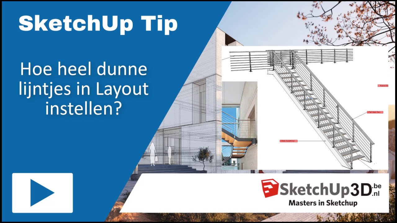 🏷️Hoe heel dunne lijntjes in Layout instellen? 💎 