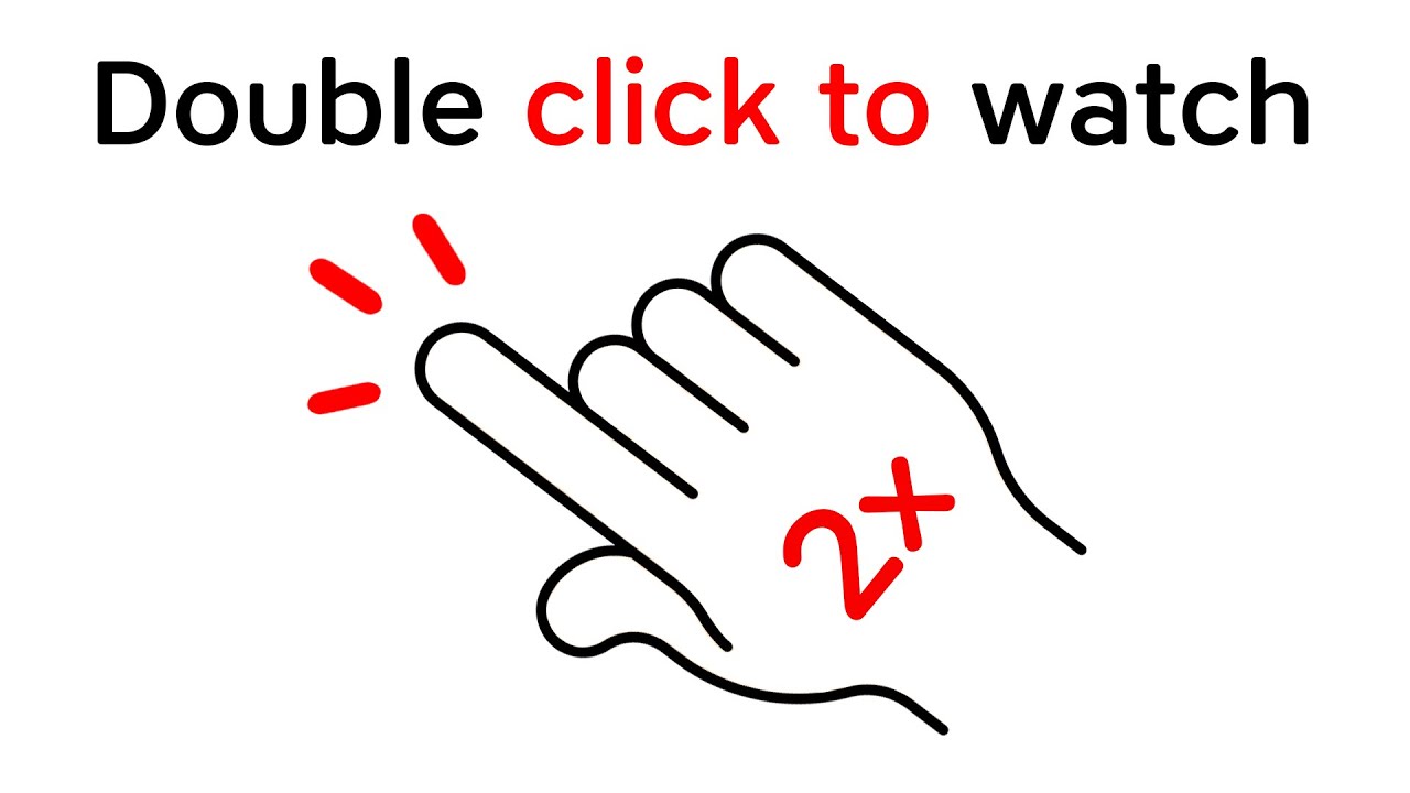 Double Tap Here To Watch! YouTube