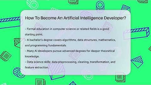 How To Become An Artificial Intelligence Developer? - The SciFi Reel