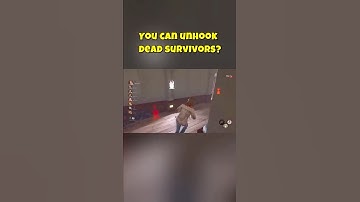 You can unhook dead survivors in DBD #dbdshorts #deadbydaylight #shorts