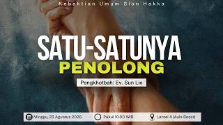 Satu-satunya Penolong (Mazmur 146:1-10)