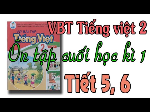 Video Vở bài tập tiếng việt lớp 2 sách cánh diều tập 1 trang... - YouTube