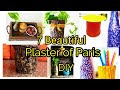 DIY with Plaster of Paris(POP), Waste materials craft ideas,Home decor ideas, best out of waste, DIY