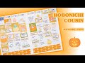 Hobonichi Cousin Avec | Memory Plan With Me | OCT 11-17 2021