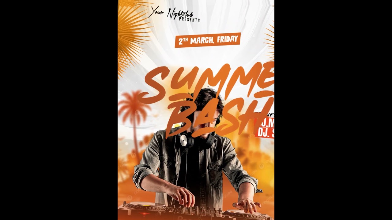 flyer festa com sfx