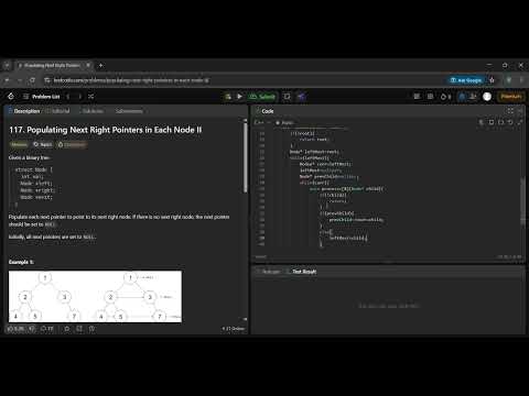 LeetCode | 117. Populating Next Right Pointers in Each Node II | C++ | Day 117
