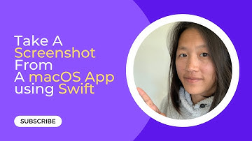 How To Take A Screenshot From A macOS App Using Swift