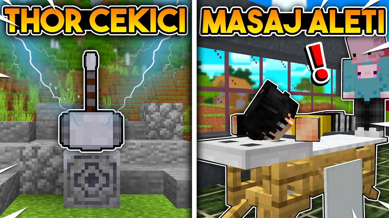 Minecraft'ta %100 GİZLENMESİ GEREKEN YAPI HİLELERİNİ TEST EDİYORUZ!!