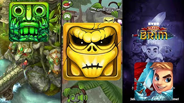 Temple Run 2 Lost Jungle Vs Zombie Run HD Vs Blades of Brim - Endless Run Gameplay