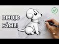 ???? Con el Número 6 Puedes Dibujar un Perrito | Dibujo Fácil Paso a Paso ⭐