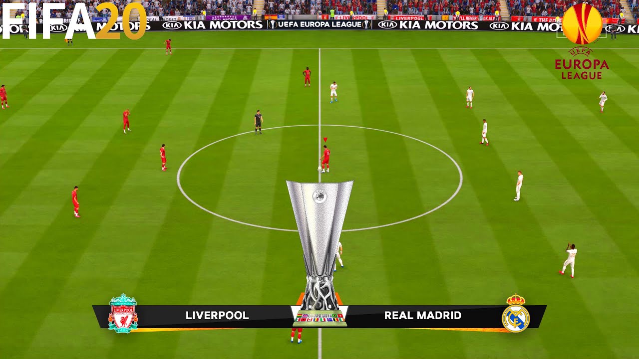 FIFA 20 | Liverpool vs Real Madrid - UEFA Europa League UEL - Full Match & Gameplay