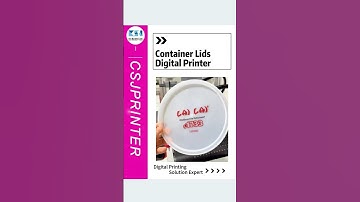 Plastic container lids uv digital printing machine, even the vertical drop is 4MM!