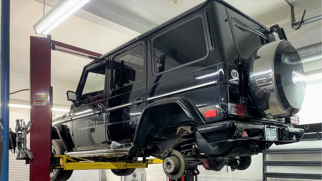 Rusty Amg See How Our Experts Fix Rust Damage on a G55 AMG! - YouTube