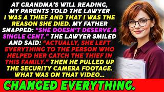 My Parents Called Me A Thief & Said I Was The Reason Grandma Died—Then Her Hidden Video Shut Them Up