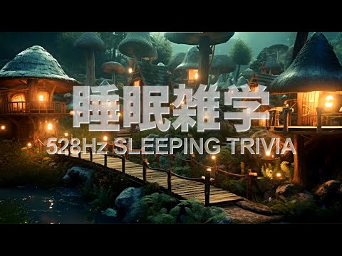 【528Hz・睡眠導入】DNAを修復するソルフェジオ周波数で聞く睡眠雑学 #ストレス緩和 #疲労回復 #リラックスのサムネイル