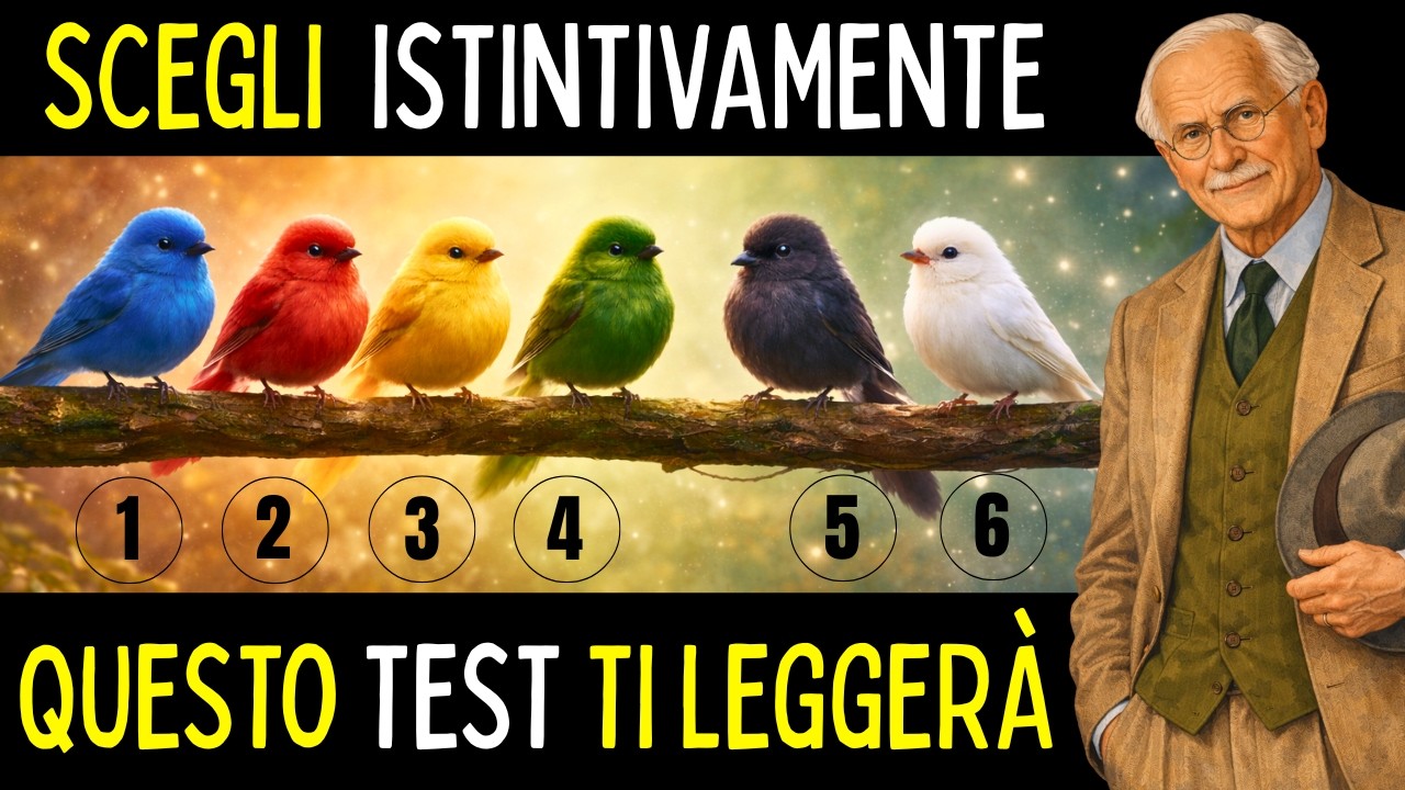 Scegli l’Uccellino che più Ti Attira e Ascolta cosa dice il Tuo Inconscio | Carl Jung