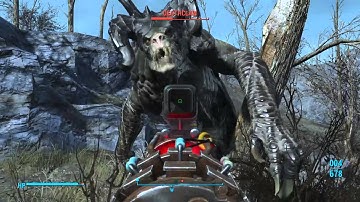 Fallout 4 | How to Kill a Deathclaw EASY