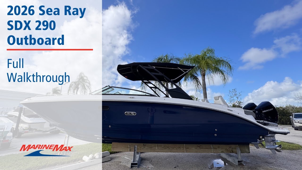 New 2026 Sea Ray SDX 290 Outboard, 34994 Stuart - Boat Trader
