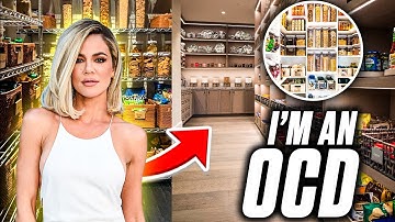 Inside Khloe Kardashians New Million Dollar OCD pantry!
