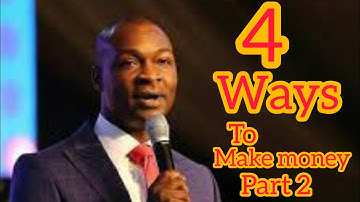 activating multiple streams of income, apostle Joshua selman