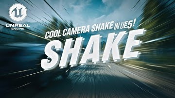 Create Cool Looking Camera Shake in Unreal Engine 5🌿....