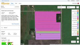 Viewing map layers on FieldView Web