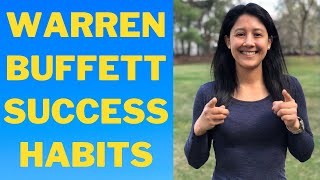 Warren Buffetts Habits To Be Successful