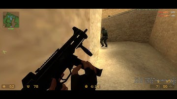 Counter-Strike Source - de_dust2 - Playing with 40 bots
