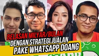 BONGKAR CARA JUALAN 14 M PAKE STRATEGI WHATSAPP MARKETING - CHRISTINA LIE screenshot 2