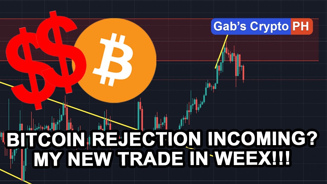 Bitcoin Rejection INCOMING??? My New Trade in WEEX!!! || Crypto Tagalog