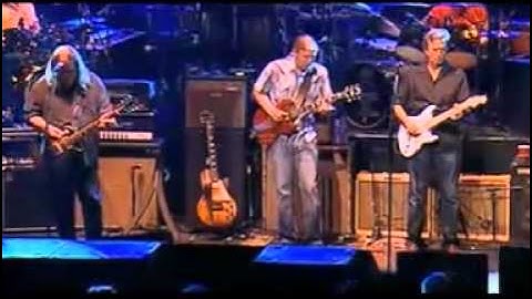 The Allman Brothers Band With Eric Clapton Live - Stormy Monday 2009