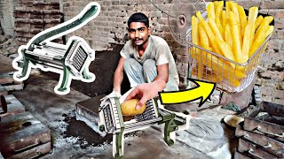 How Fries Cutter Machines Are Made | How to Make Chips Cutter | Metal Recycling Process in Factory