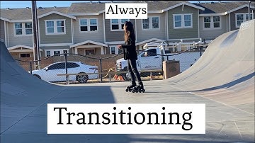 Beginners Guide| Learn to skate! Transitions! Rollerblading lessons! Baby Steps! Rollerblading!