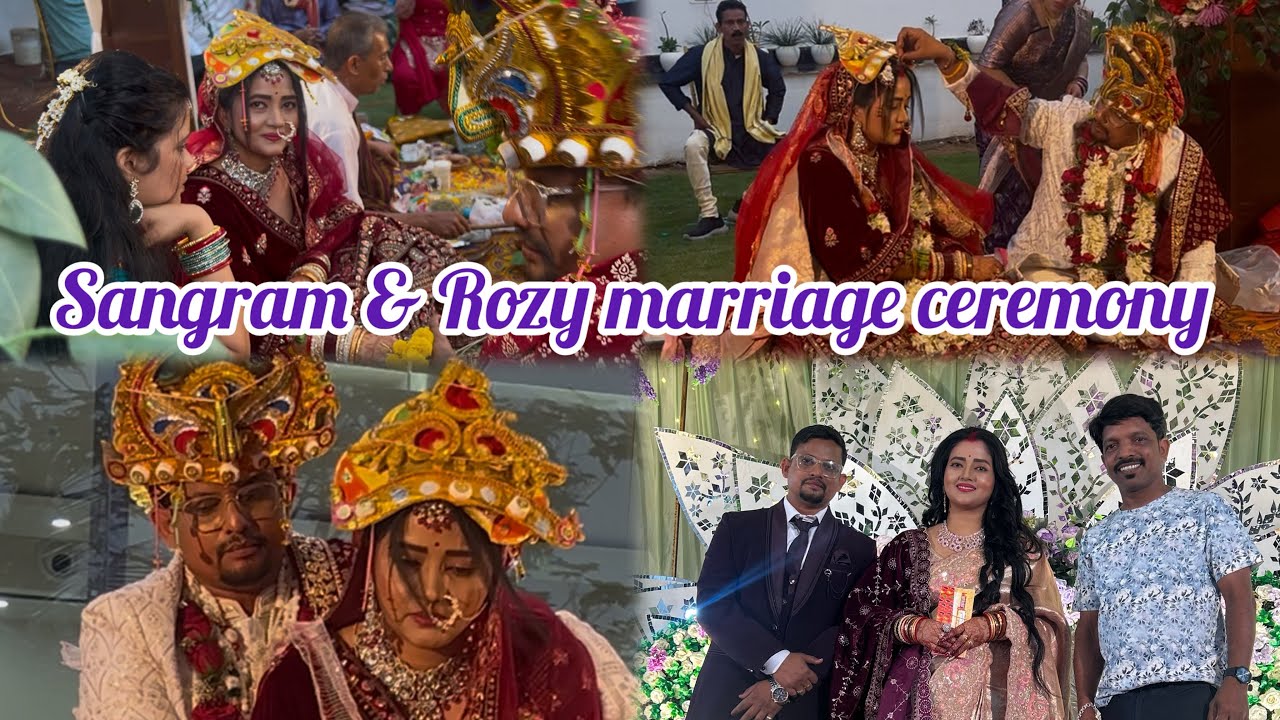 Sangram & rosy marriage ceremony #youtube #youtuber #youtubeshorts #ytshorts #love #marriage #viral