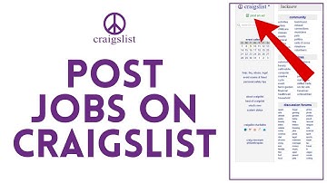 How to Post Jobs on Craigslist?