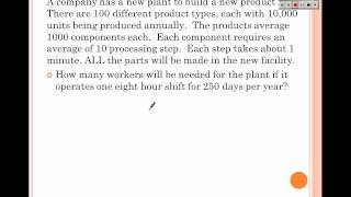 manufacturing calculations 1