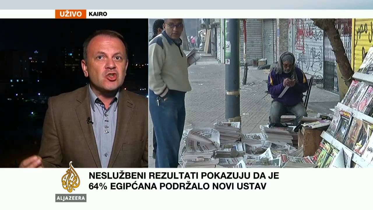 عدنان رونديتش يتحدث عن ردود الفعل على الاستفتاء في مصر - قناة الجزيرة البلقان