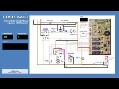 Hoshizaki Km Icemaker G Control Board Animated Wiring Diagram