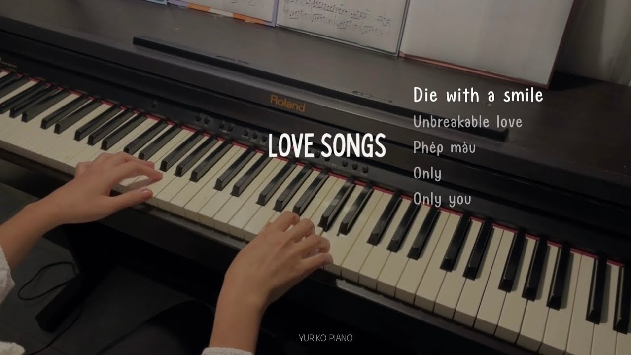 Relaxing Piano Music  l Love songs playlist  l Yuriko Piano Cover