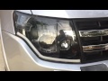 Mitsubishi Pajero Full Retrofit Mscara negra barra Led flexivel branco e laranja sequencial