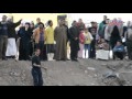 اللحظات الأولي بعد سقوط اتوبيس