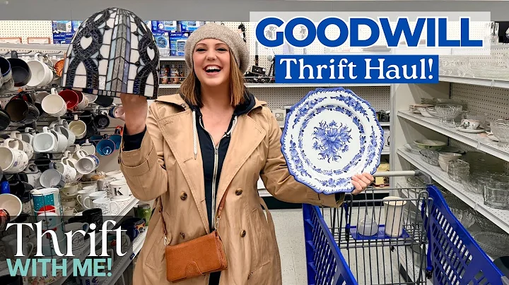 GOODWILL Thrift Haul! We SCORED The First Stop!!! Thrift with us | Reselling vintage for profit