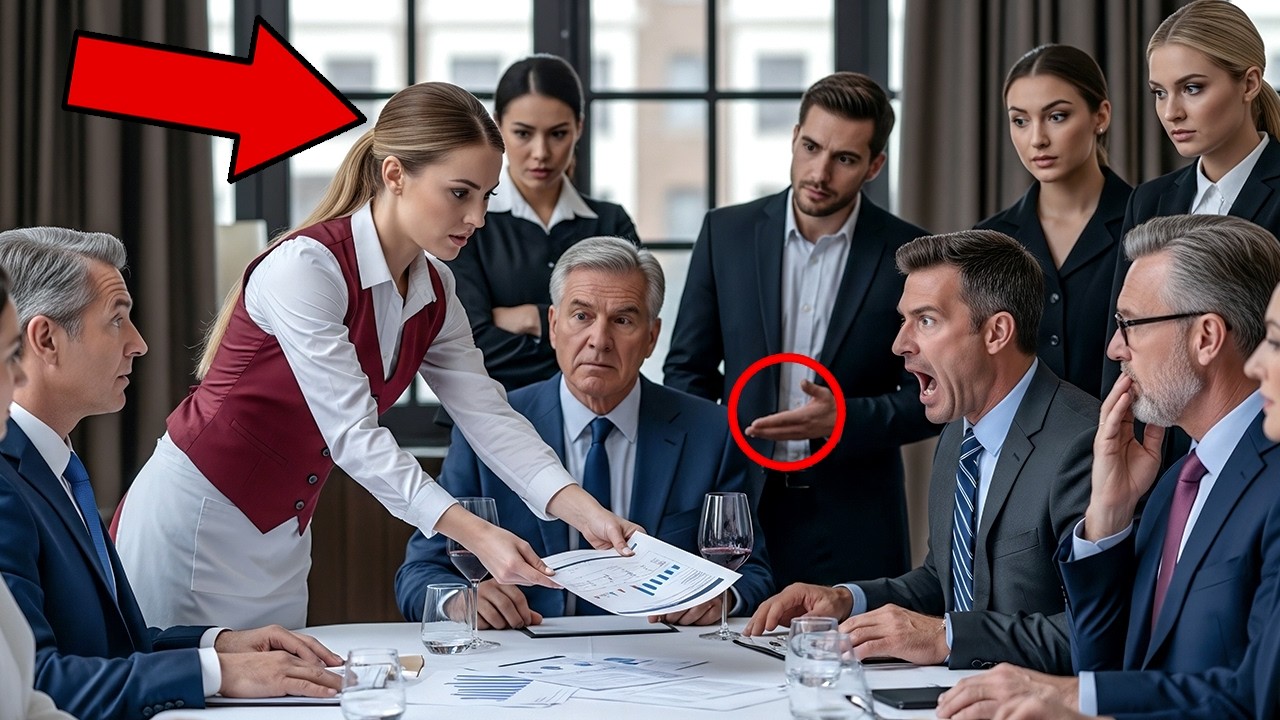 They Said “Stay In Your Lane” — The Waitress Just Took Over The Entire Meeting