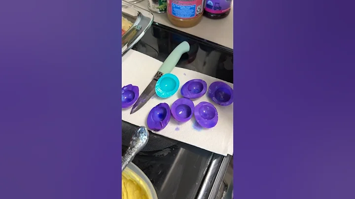 Momma preps Easter lunch 🥹 #joshandmomma #joshsmom #easter #easterlunch #deviledeggs