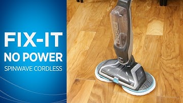 What to do if Your BISSELL® SpinWave® Cordless Hard Floor Spin Mop has No Power
