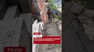 Megaoperação No Rio Bope Avança Na Comunidade E Apreende Fuzil Durante Operação No Rio