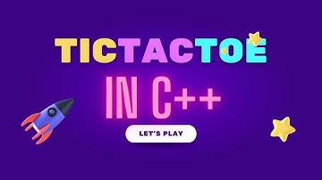 TICTACTOE game in C++ | TICTACTOE game tutorial