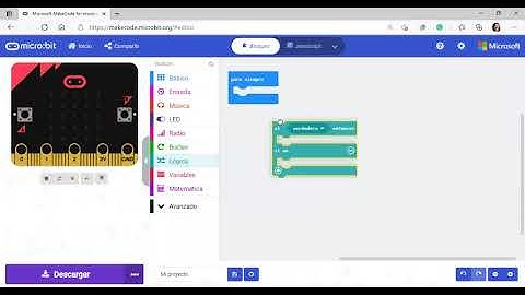 Video condicionales en MakeCode para micro:bits