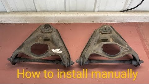 HOW TO REPLACE 1975 - LATE 80