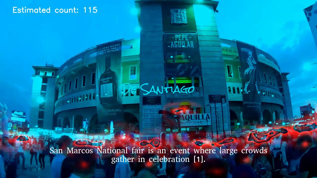 Crowd counting and detection using Deep Neuronal Networks